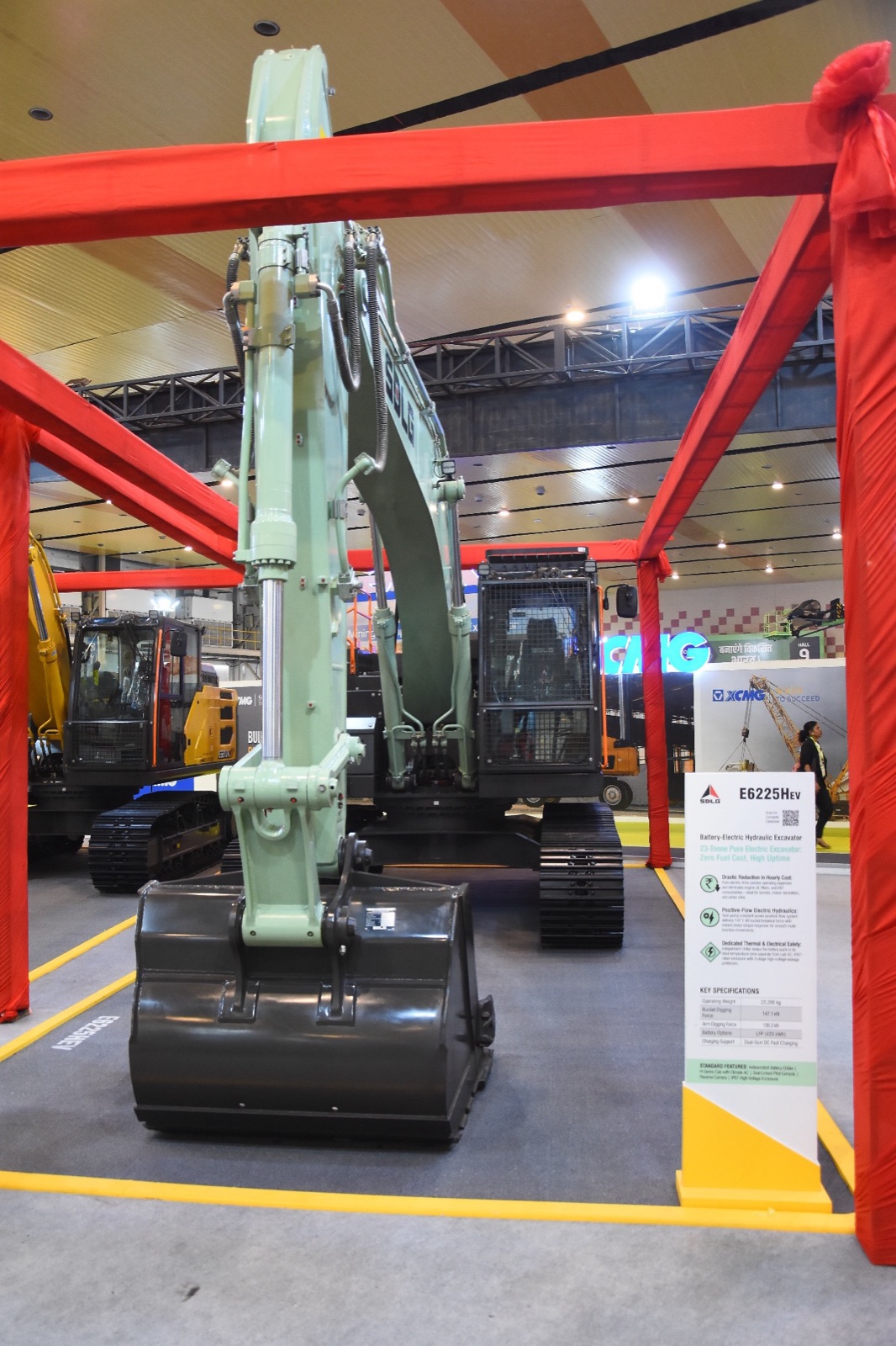 SDLG India dealer network at bauma CONEXPO India 2026