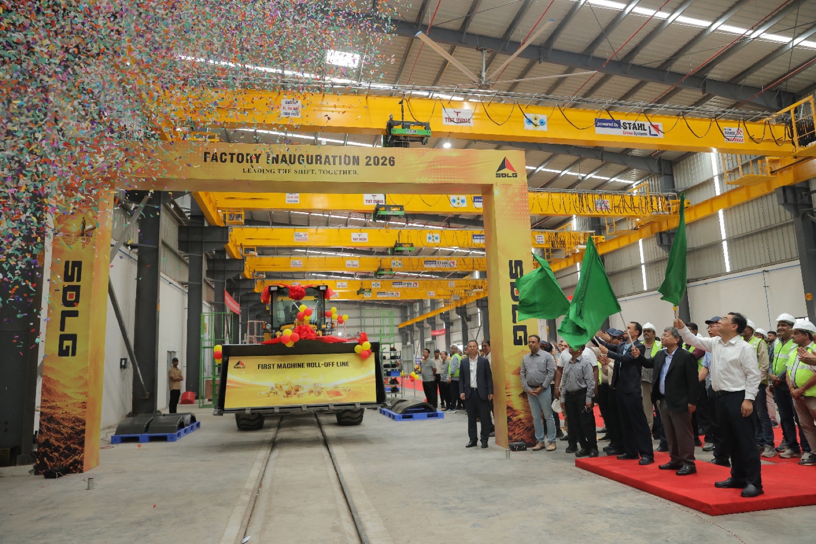 SDLG India's new Gandhidham manufacturing plant, Gujarat