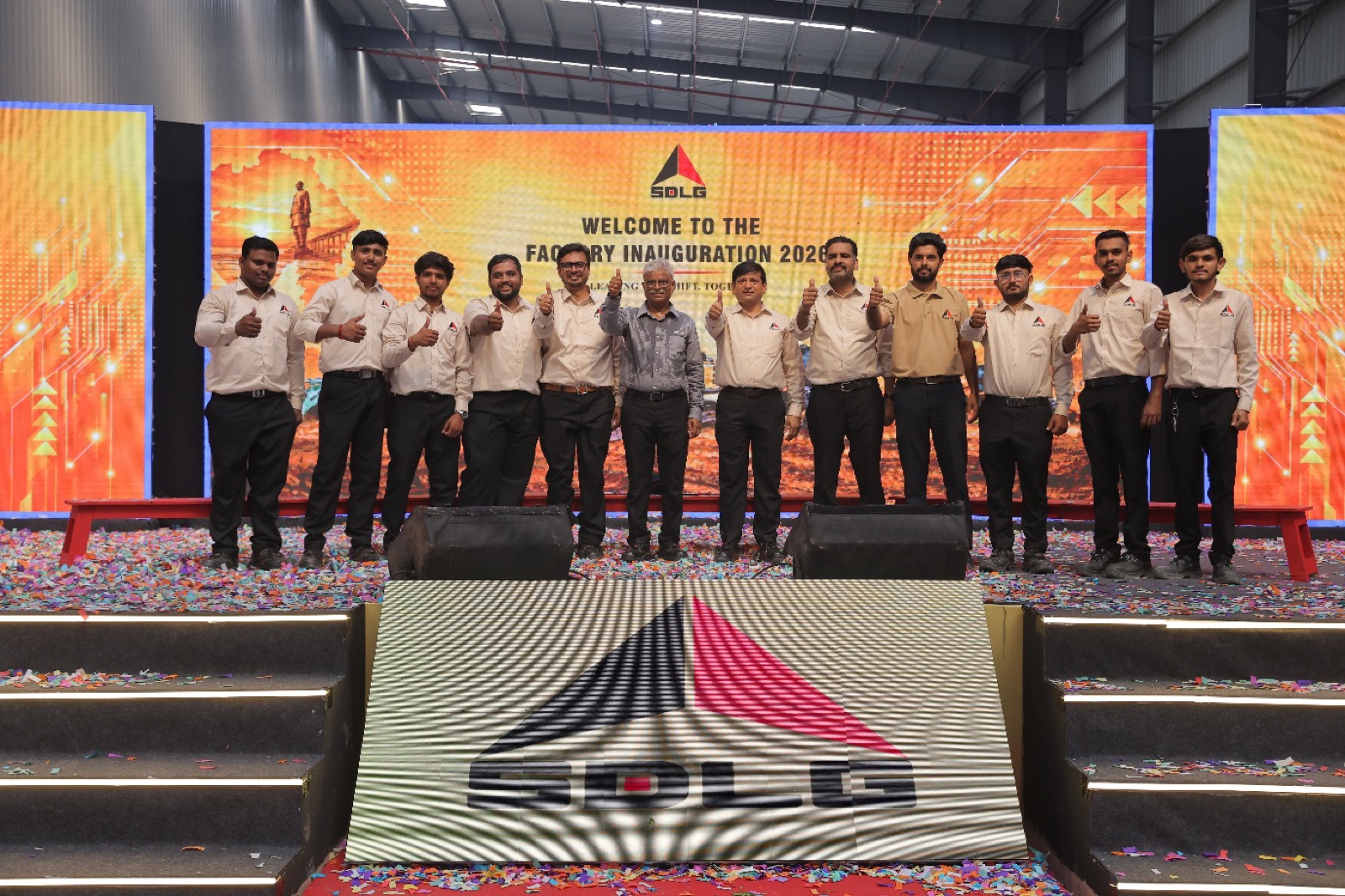 SDLG India's new Gandhidham manufacturing plant, Gujarat