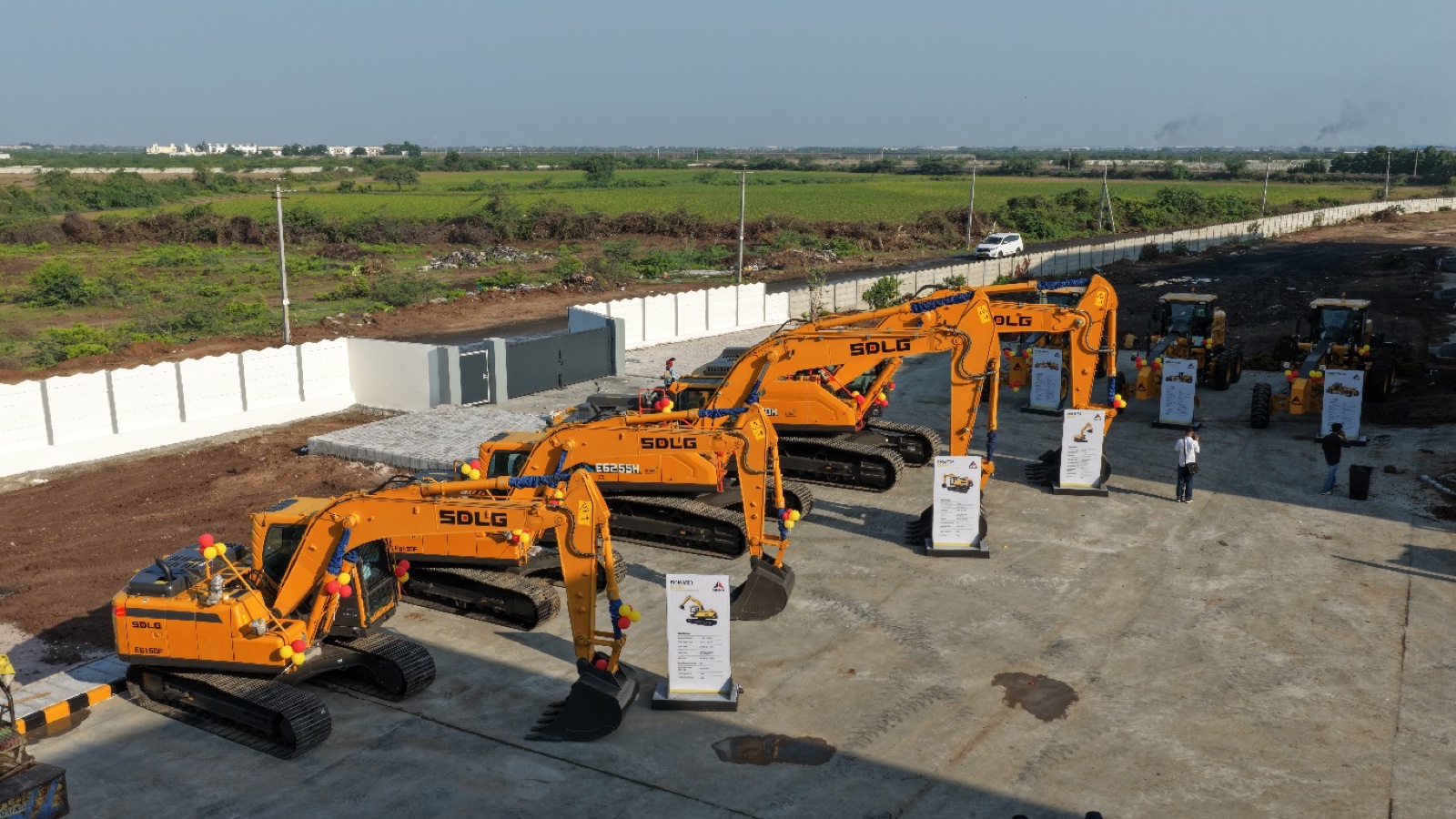 SDLG India's new Gandhidham manufacturing plant, Gujarat