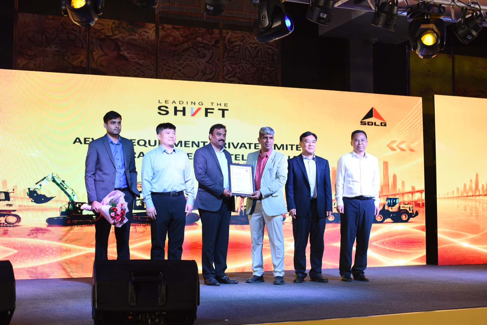 SDLG India Appoints Aevum Equipment Pvt. Ltd. as Authorized Dealer for Andhra Pradesh & Telangana