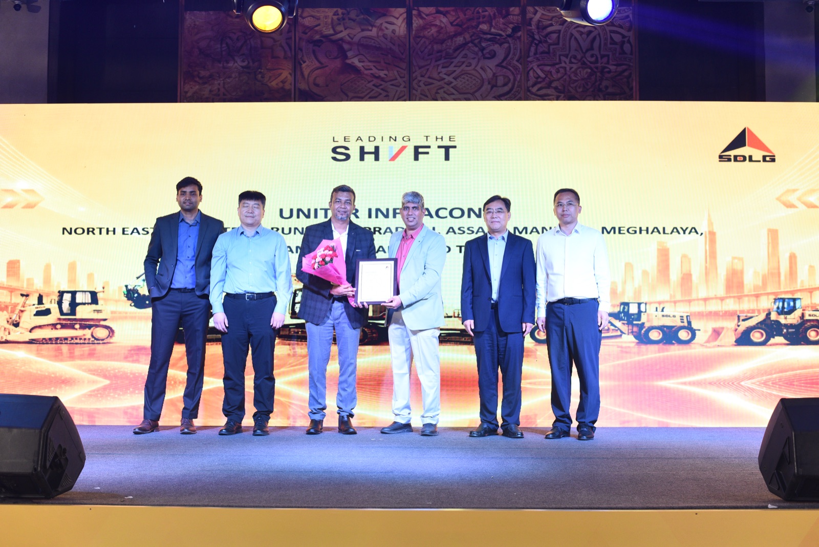 SDLG India Appoints Uniter Infracon as Authorized Dealer for North-East India