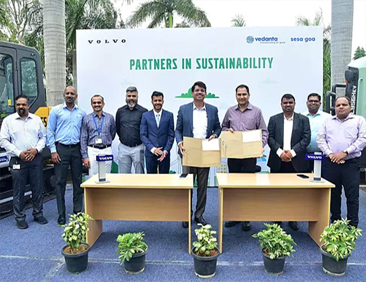 Vedanta, Volvo CE Join Hands For Clean Solutions